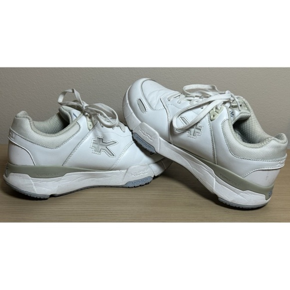 KURU Kinetic 2 Women Sneaker 8.5 White Anti Slip‎ Comfort Walking Standing Work - Picture 6 of 12